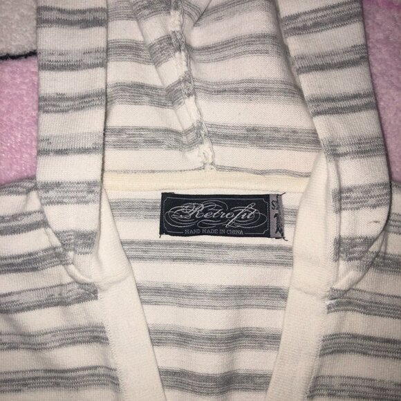 indie sleaze emo button up cardigan hoodie sweater - Picture 3 of 8